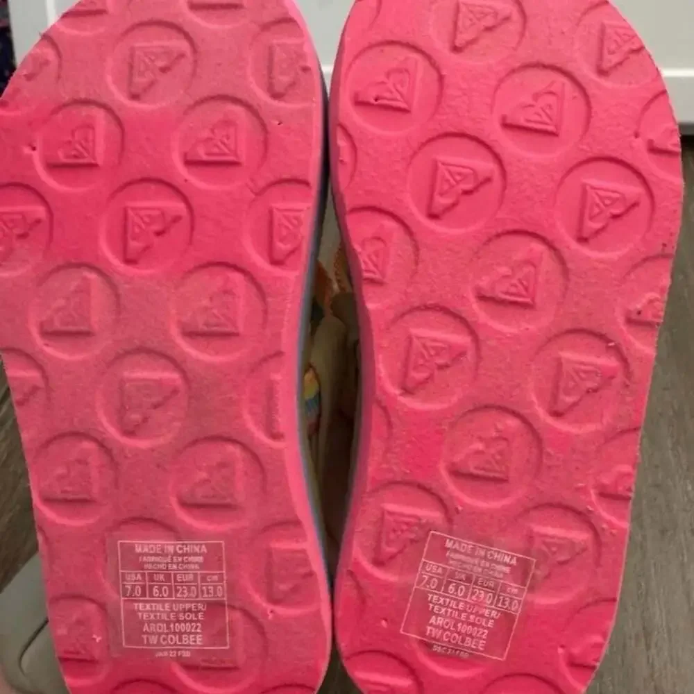 Roxy TW Colbee Toddler Rainbow Strap Sandals